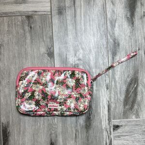Cath Kidston Womens Floral Mini Lozenge Wallet Pouch Mayfield Blossom Pink